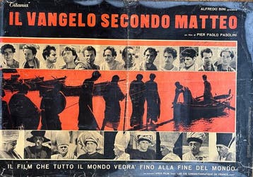 Paolo Pasolini - Original Italian Movie Poster – Il Vangelo