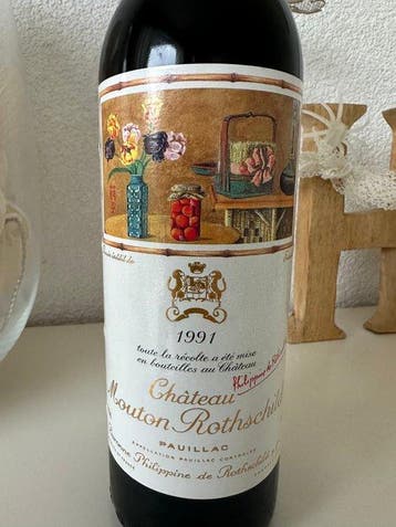 1991 Château Mouton Rothschild - Pauillac 1er Grand Cru, Nieuw