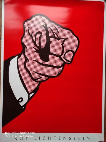 Roy Lichtenstein (after) - Impronteedizioni - Finger Point -