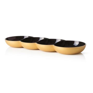 Tupperware Allegra Tapasschaal Zwart/Goud, Verzenden