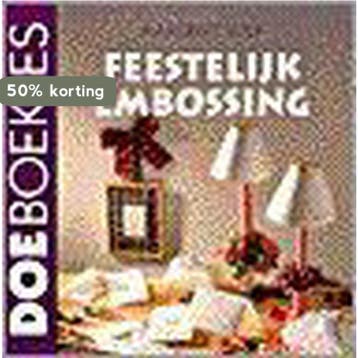 Feestelijk embossing / Doeboekjes 9789038406688 M. Volp, Verzenden, Gelezen, M. Volp