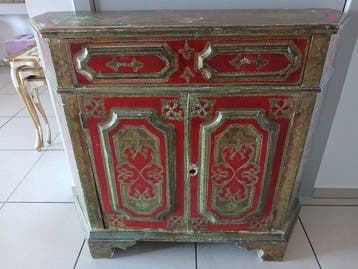 Kast - Verguld hout - antieke commode, Antiek en Kunst