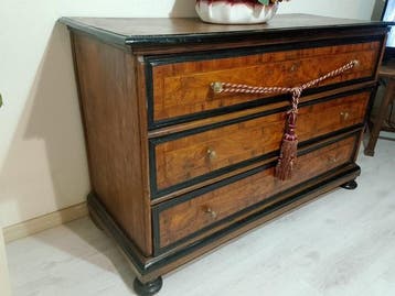 Canterano veneziani - Ebanista veneziano - Commode - Walnoot