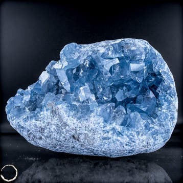 Eersteklas Natuurlijke Celestiet Geode- 3820.29 g
