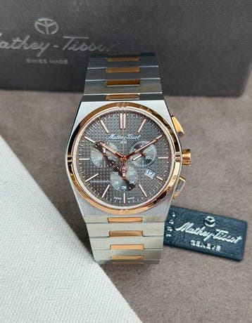 Mathey-Tissot - Zeus two-tone Chronograph Date - H118CHRS -
