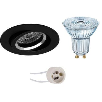 LED Spot Set - 4W Dimbare Ronde Inbouwspot, Kantelbare Mat Z, Verzenden