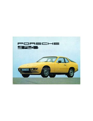 1976 PORSCHE 924 BROCHURE, Ophalen of Verzenden