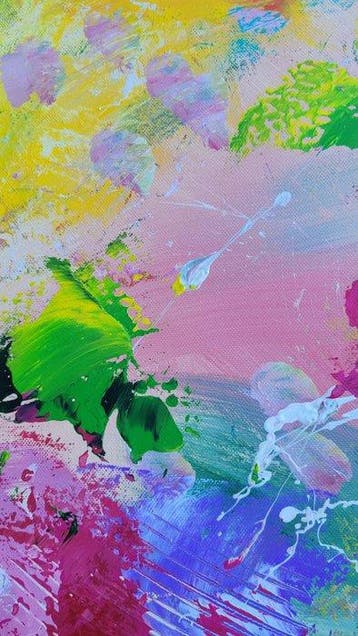Laura Capellini -  SOUL GARDEN #12(XL) Acrylic on canvas -