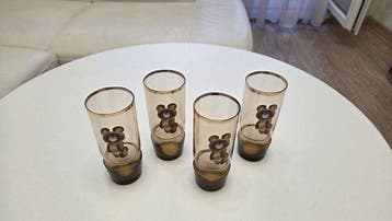 Moscow 1980 Olympics - Vintage Soviet-era x4 drinking, Verzamelen, Nieuw