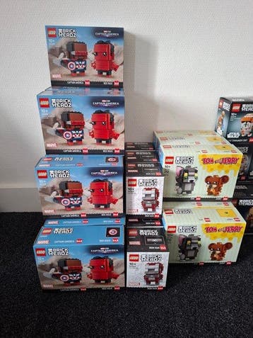 Lego Set - BrickHeadz - 40547 - 40668 - 40669 - 40675 -