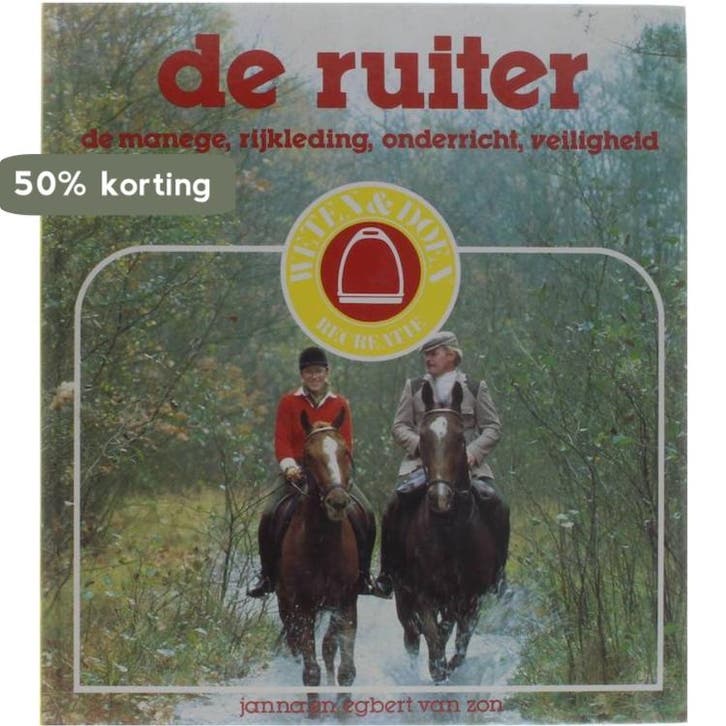 De ruiter - de manege, rijkleding, onderricht, veiligheid, Boeken, Hobby en Vrije tijd, Gelezen, Verzenden