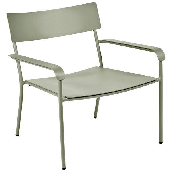 Serax Loungestoel August Aluminium Groen - Tuinstoel - Nieuw, Jardin & Terrasse, Chaises de jardin, Envoi