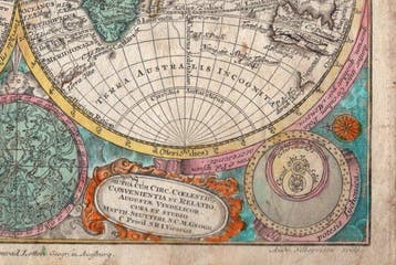 Mondo - Hemelse planisfeer; Seutter, Georg Matthaus