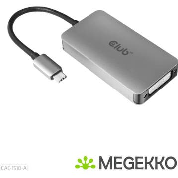 CLUB3D CAC-1510-A video kabel adapter USB Type-C DVI, Computers en Software, Verzenden, Nieuw