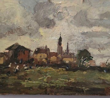 Enrico Reycend ( 1855-1928) - Paesaggio