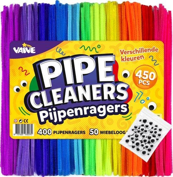 2dekans | Vaive Pijpenragers & Wiebeloogjes 450-delig -, Kinderen en Baby's, Speelgoed | Overig, Ophalen of Verzenden