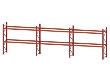 Palletstelling - 4 staanders 2500x1050mm - Tot. lengte: 8m58, Zakelijke goederen, Ophalen of Verzenden