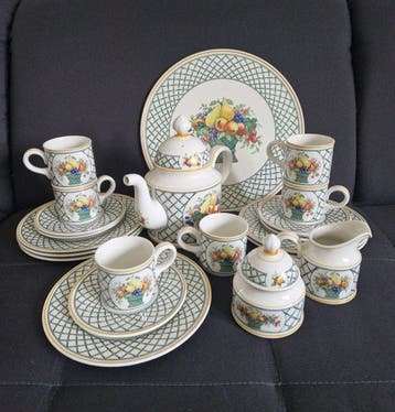 Villeroy & Boch - Helene von Boch - Koffieservies voor 6