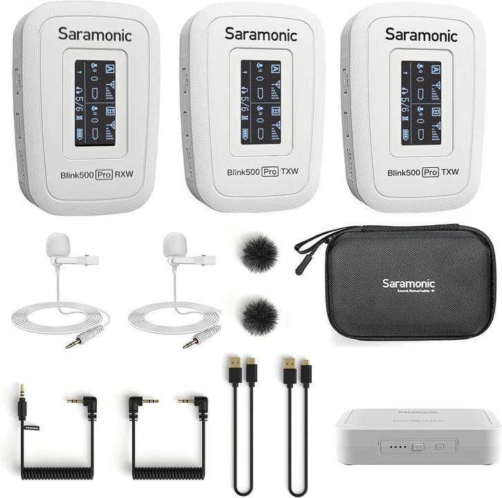 Saramonic Blink500 Pro | 77% Retour Deal | Prof geluid vo..., Muziek en Instrumenten, Microfoons, Draadloos, Zo goed als nieuw