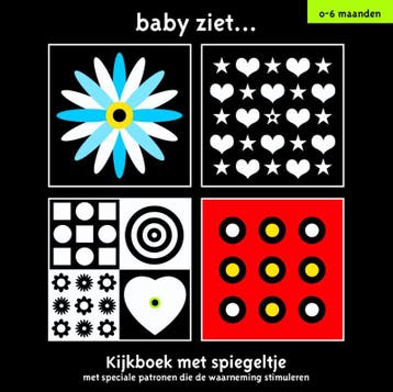 kijkboek met spiegeltje / 0-6 maanden / Baby ziet..., Verzenden