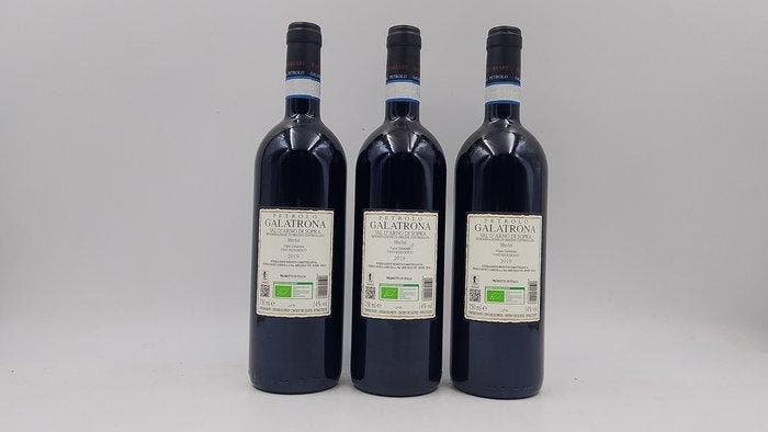2019 Galatrona, Petrolo - Toscane - 3 Fles (0,75 liter), Verzamelen, Wijnen
