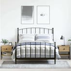 vidaXL Nachtkastje 2 pcs artisanaal eikenkleurig 40 x 42 x, Verzenden, Nieuw