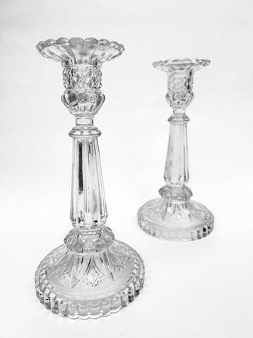 Val Saint Lambert - Kandelaar (2) - Glas - 1913
