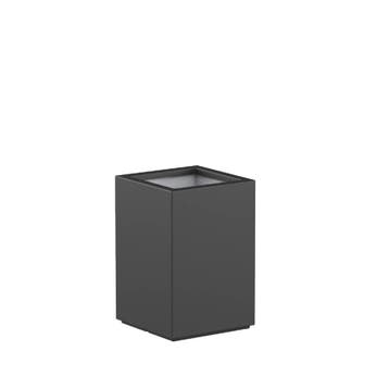 Polyester plantenbak 40x40x60cm - Met bodem, Kunststof, Minder dan 60 cm, Vierkant, Nieuw