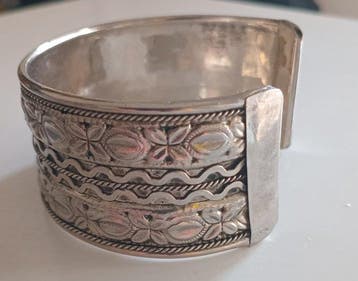 Zonder minimumprijs - Armband Zilver - Vintage zilveren