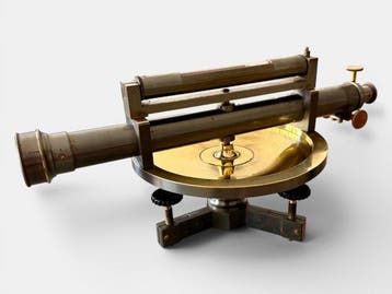 Geodetische meet- en nivelleringinstrumentenset – Weduwe J.