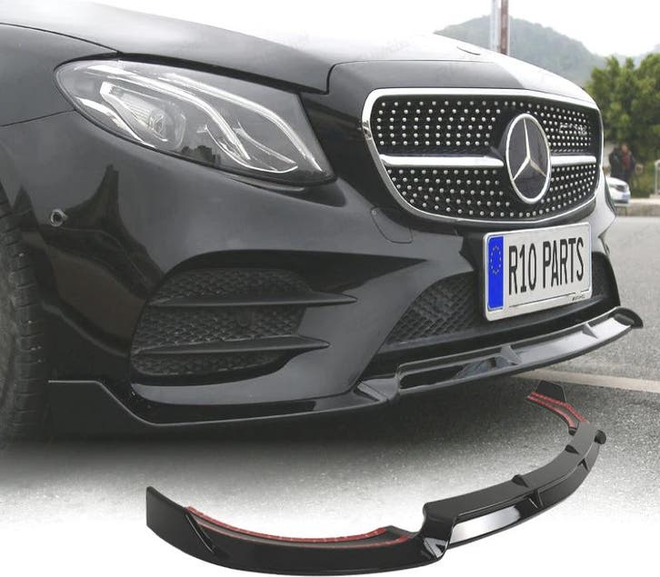 SPOILER LÈVRE AVANT MERCEDES CLASSE E W213 16-20 LOOK SPORT, Auto-onderdelen, Carrosserie, Verzenden