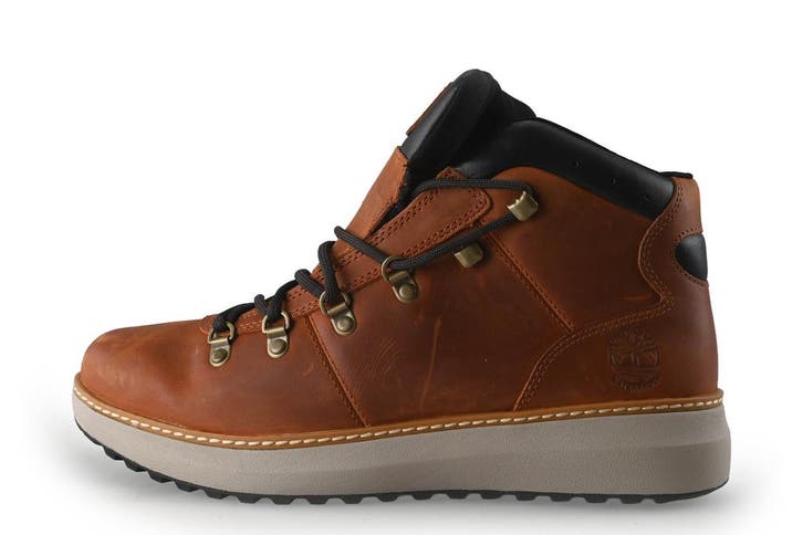 Timberland Veterboots in maat 43 Bruin, Kleding | Heren, Schoenen, Bruin, Zo goed als nieuw, Boots, Verzenden
