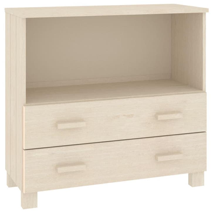 Dressoir HAMAR Grenenhout | 54% Korting | Retour deal, Huis en Inrichting, Kasten | Dressoirs, 50 tot 100 cm, 25 tot 50 cm, Met lade(s)