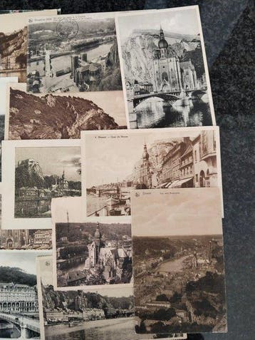 Belgique - Dînant - Belle sélection de 160 cpa annoncées, Verzamelen, Postkaarten | Buitenland, Gelopen