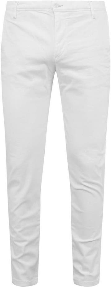 Alberto Rob T400 Dynamic Chino Wit maat Maat 52/54 (L) Heren, Kleding | Heren, Maat 52/54 (L), Verzenden, Wit, Nieuw
