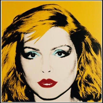 Andy Warhol (after) - “Debbie Harry, 1980”. Copyright: Andy