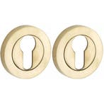 Set van twee PC-plaatjes Vivo BB messing ongelakt, Nieuw, Overige materialen