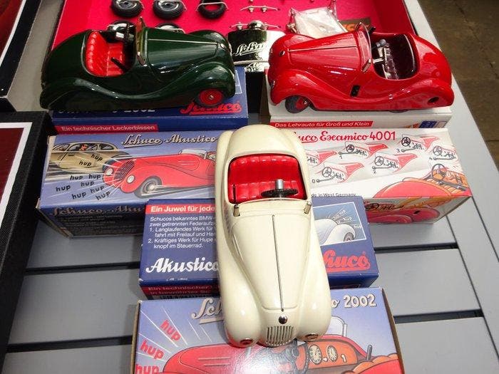 Schuco - Schuco-lot - Opwindbaar blikken speelgoed -, Antiek en Kunst, Antiek | Speelgoed
