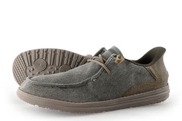 Skechers Veterschoenen in maat 46 Groen, Kleding | Heren, Schoenen, Overige kleuren, Verzenden, Zo goed als nieuw, Skechers
