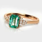 Sans prix de réserve - Bague - 14 carats Or rose, IGI 1,22, Nieuw