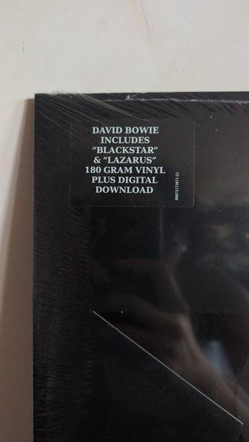 David Bowie -  (Blackstar) - European Celebrate Repressing, Nieuw in verpakking