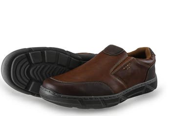 Jackson+rye Slippers in maat 44 Bruin, Kleding | Heren, Schoenen, Slippers, Bruin, Verzenden, Jackson+rye