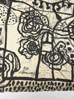 Corneille (1922-2010) - Lithographie ancienne La Maison du, Antiquités & Art