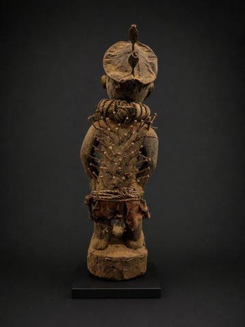 standbeeld - Nkisi Nkondi-spijkerbeeld – Kongo-volk (DR