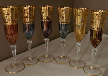 ISMIE LUX - Drinkservies (6) - luxe onschatbare juwelen