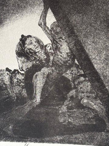 Francisco De Goya (1746-1828) - ¡Y aun no se van!