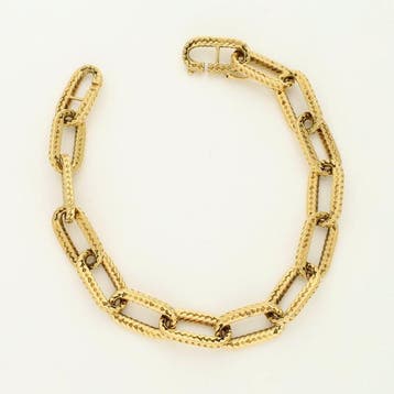 Gourmette - 18 carats Or jaune