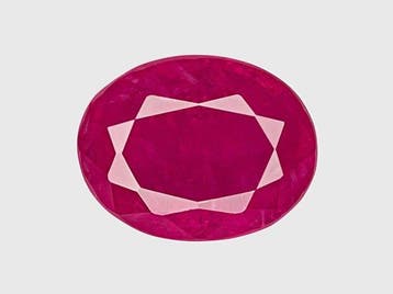 1 pcs Rood Robijn - 2.60 ct - Gem research Swiss Lab (GRS) -