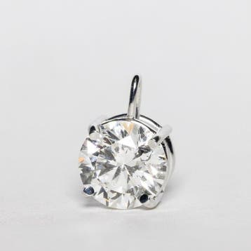 Sans prix de réserve - Pendentif - 14 carats Or blanc -