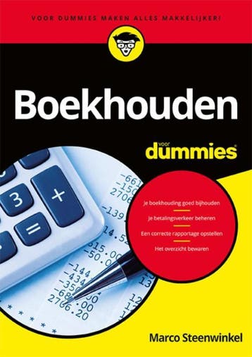 Boekhouden voor Dummies / Voor Dummies 9789045350233, Boeken, Verzenden, Zo goed als nieuw, Marco Steenwinkel